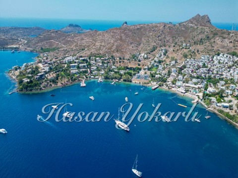 41064 - BODRUM YALIKAVAK’TA SATILIK DENİZ MANZARALI ARSA
