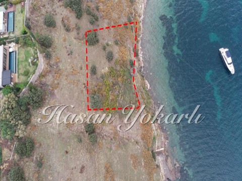 41804 - BODRUM’DA SATILIK DENİZE SIFIR KALE MANZARALI ARAZİ